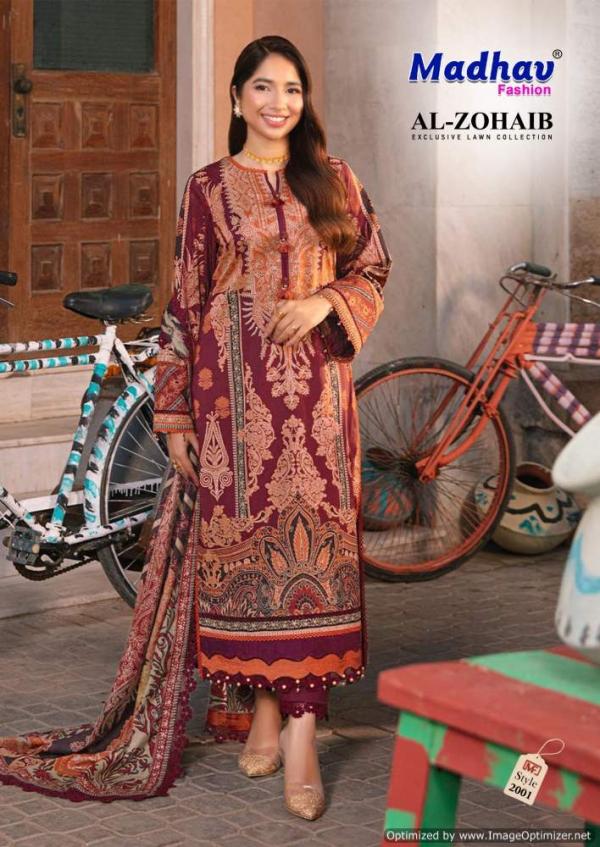 Madhav Al-Zohaib Vol-2 – Kurti Pant With Dupatta